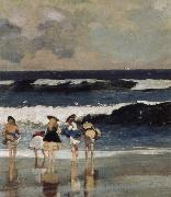 Winslow Homer, Detail from on the Beach